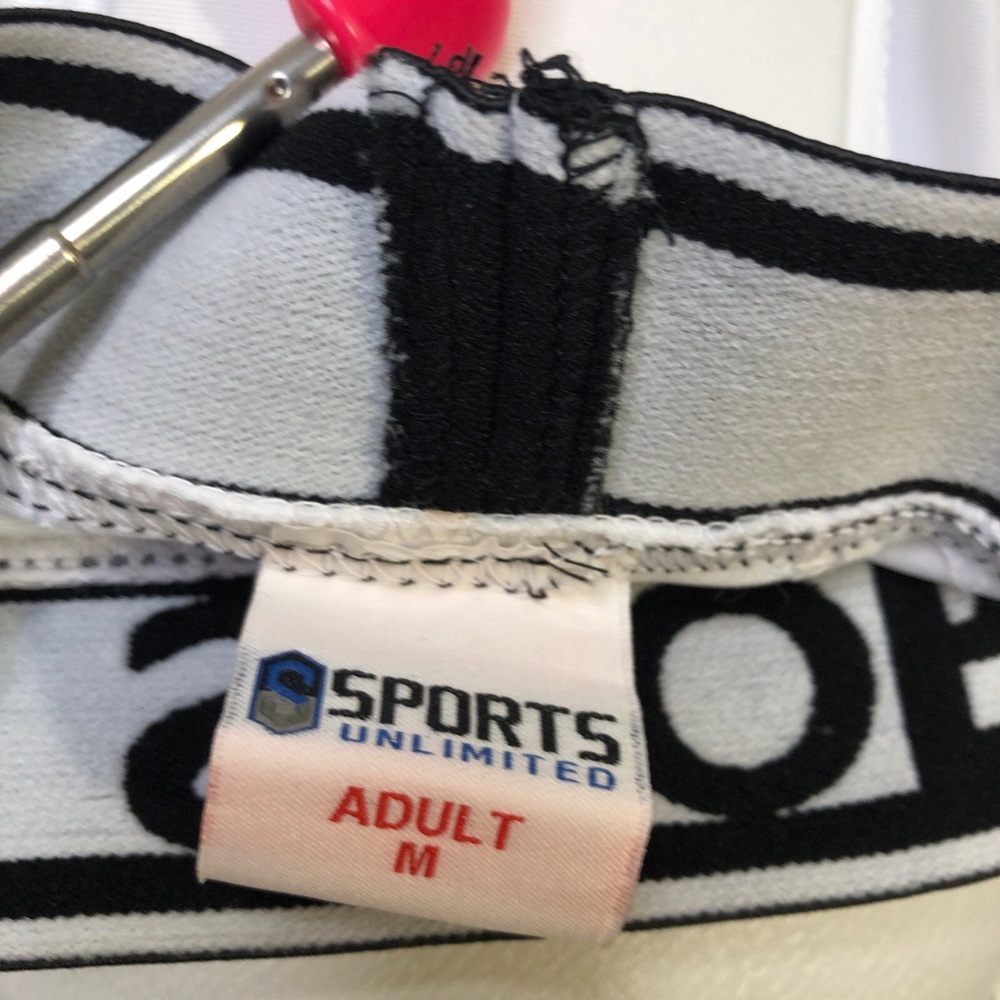 White Padded Compression Shorts - image 5